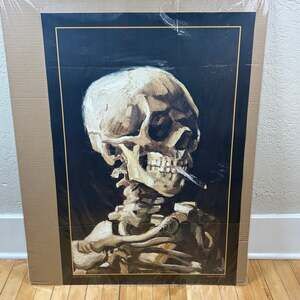 Van Gogh Skull Poster 24" x 36"